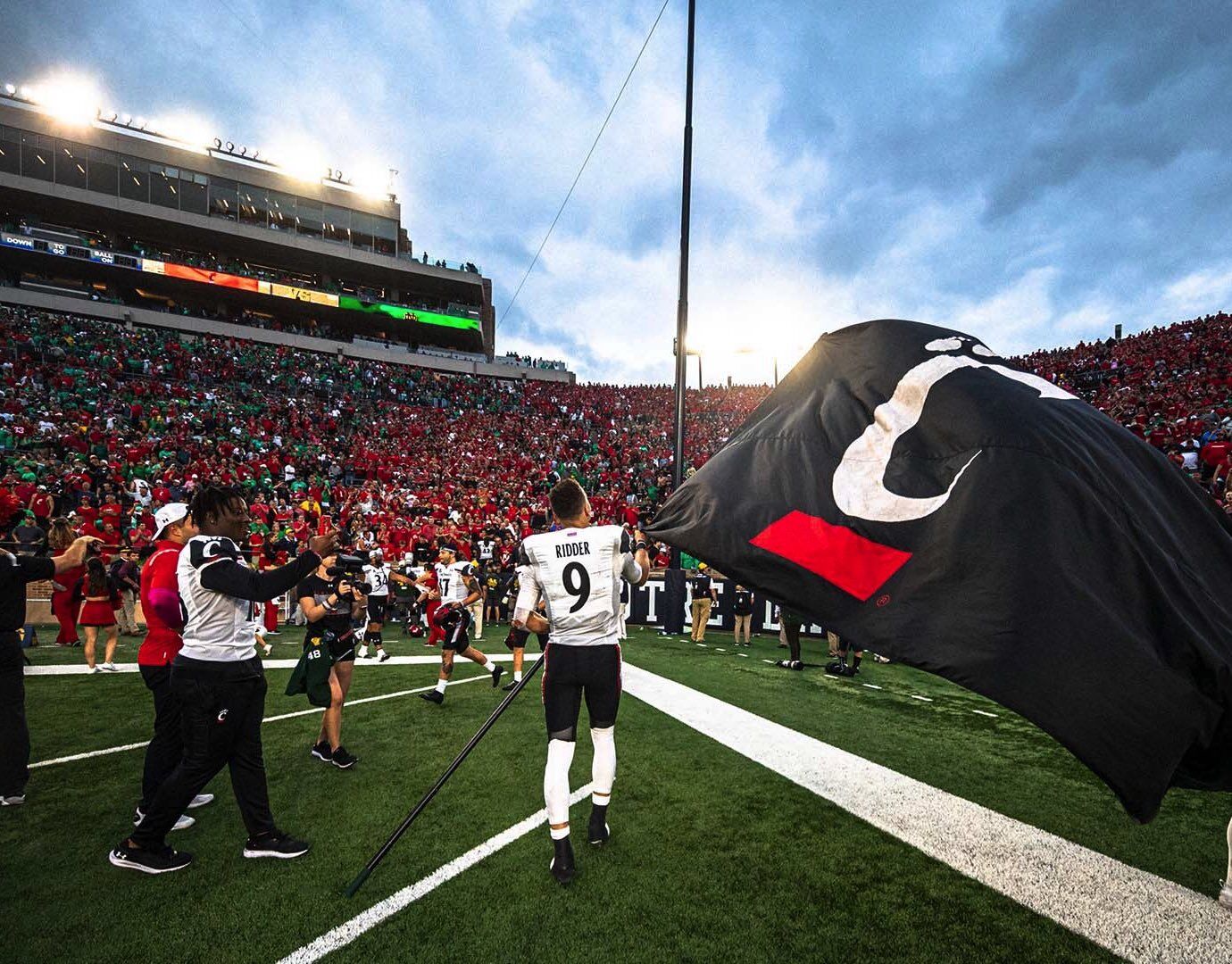 UC vs Notre Dame AP poll no. 5